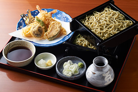 Tempura seiro soba