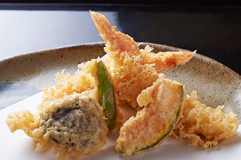 Assorted tempura