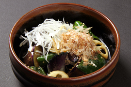 茄子とピーマンの揚げ浸し